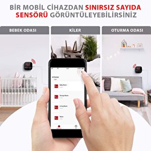 Thermopro Tp90 Uzaktan Kontrollü, Alexa Uyumlu,wifi Isı Nem Ölçer