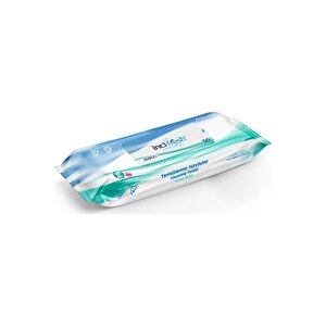 İnci Fresh Islak Vücut Temizleme Havlusu Mendil - Vitamin E + B5 - Parabensiz - 50 Adetlik 10 Paket