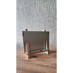 Ahşap Laptop Yükseltici Laptop Standı Tüm Modellerle Uyumlu Taşınabilir Notebook Standı Mdf