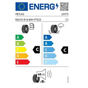 185/55 R14 Tl 80h Progreen Pt525 Yaz Lastiği (üretim Tarihi:2025)