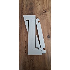 Ahşap Laptop Yükseltici Laptop Standı Tüm Modellerle Uyumlu Taşınabilir Notebook Standı Mdf