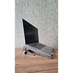 Ahşap Laptop Yükseltici Laptop Standı Tüm Modellerle Uyumlu Taşınabilir Notebook Standı Mdf