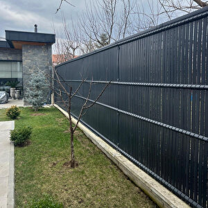 Euro Panel Tel Kaplama Düz Model Antrasit H: 0,5m * L: 2,5m