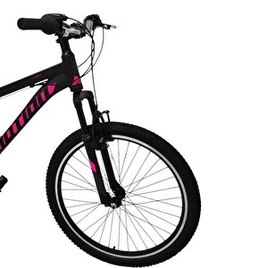 Motion Lady 26 Jant 14 K V Fren Dağ Bisikleti Siyah Pembe 2676
