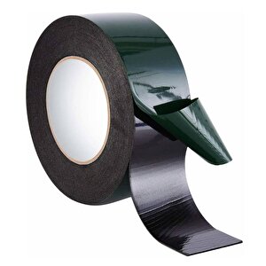 Çift Taraflı Bant Güçlü Yapıştırıcı Yapıştırma Köpük Bant Eva Montaj Bandı Siyah 48 Mm X 10 Metre