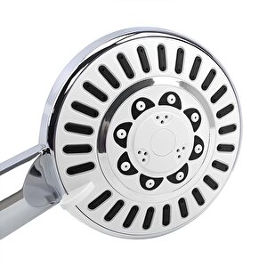 Banyo Duş Başlığı 5 Fonksiyonlu Lüx El Duş Yıkama Başlığı Banyo Fiskiyesi Telefonu Yuvarlak Başlık