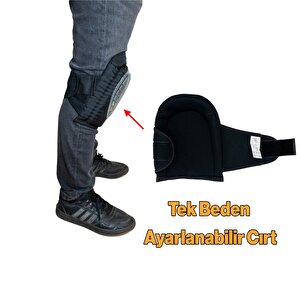 Dizlik Diz Koruyucu İş Güvenliği Pompacı Fayansçı Yer Tamir Dizliği 1 Çift Ortapedik Kaza Önleme