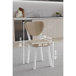 1 Adet Elma Model Mutfak Sandalyesi Salon Sandalyesi Yemek Sandalyesi Cafe Restaurant Sandalyesi