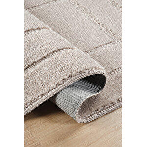 Doğal Kaymaz Taban Banyo Paspas Seti Uzun Ömürlü Yumuşak Dokulu Su Emici Yıkanabilir Çerçeve Set 50x80-50x40