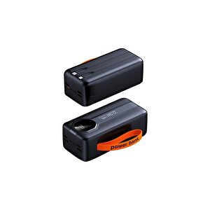 50.000 Mah Pd 22,5w Hızlı Şarj Kendinden Kablolu Taşınabilir Powerbank Pb-80