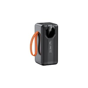 50.000 Mah Pd 22,5w Hızlı Şarj Kendinden Kablolu Taşınabilir Powerbank Pb-80