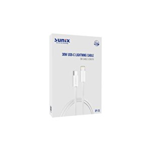 30w Usb-c Lightning Örgülü Hızlı Şarj Ve Data Kablosu 2 Metre Ip-15