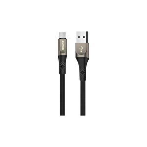 3.0a Usb-a Type-c  Örgülü Secret Data Ve Şarj Kablosu Sc-122