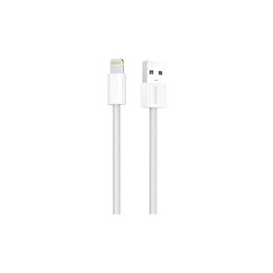 2.4a Usb Lightning Örgülü Hızlı Şarj Ve Data Kablosu 2 Metre Ip-17