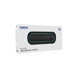 Sunix 4000 Mah 50w Bluetooth Hoparlör Mavi Bts-x200