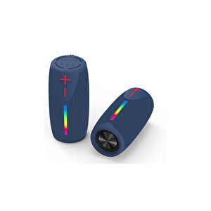8w 2000 Mah Taşınabilir Bluetooth Hoparlör Mavi Bts-180