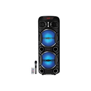 20w 4500 Mah 8"x2 Woofer Taşınabilir Bluetooth Hoparlör Bts-350