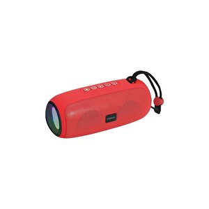 1200 Mah 5wx2 Bluetooth Hoparlör Kırmızı Bts-150