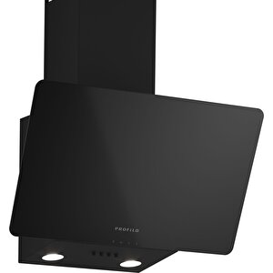 Dvk6j360 Siyah Cam Duvar Tipi Davlumbaz