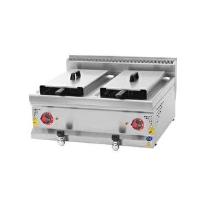 Csa Karacasan 700 Seri Set Üstü Çiftli Elektrikli Fritöz