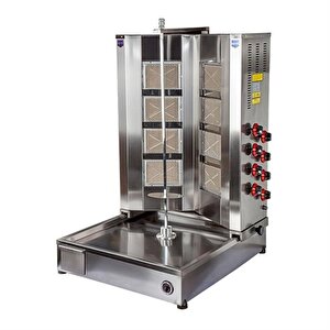 D14 V Model Döner Ocağı, 8 Radyanlı, Tüplü