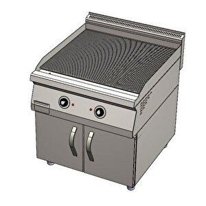 Csa Karacasan 900 Seri Dolaplı 80 Cm Elektrikli Tam Kanallı Izgara(80x90x85cm)