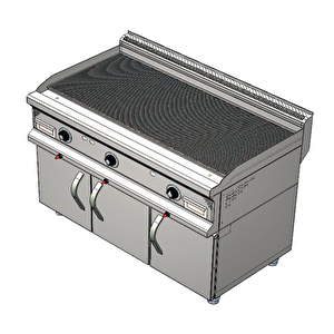 Csa Karacasan 900 Seri Dolaplı 120 Cm Tüplü Tam Kanallı Izgara 120x90x85cm