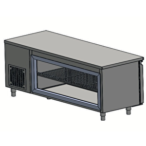 Csa Karacasan (304 Çelik) 380 Lt 150 Cm Üç Kapılı Mangal Altı Kebap Dolabı