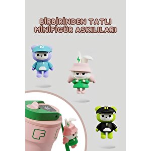 Vagonlife Yeni Koleksiyon 550ml Led Sıcaklık Göstergeli Rahat İçim Paslanmaz Çelik Akıllı Termos Mug Siyah-yeşil