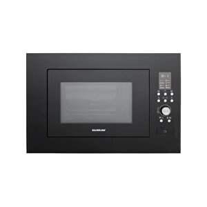 Silverline Bo6501b01 - Cs5349b01 - 3457 Soho 60 - Mw9018b01 Siyah Cam Ankastre Set
