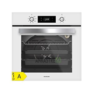 Silverline Bo6504w01 - Cs5335w01 - 3457 Soho 60 - Mw9018w01 Beyaz Cam Ankastre Set