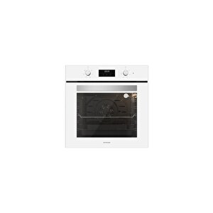 Silverline Bo6502w02 - Cs5349w01 - 3420 Classy 60 - Mw9018w01 Beyaz Cam Ankastre Set