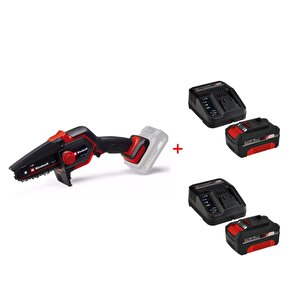 Ge-ps 18/15 Li Bl Solo Akülü Zincirli Budama Testeresi + 2 X 4 Ah Starter Kit Akü