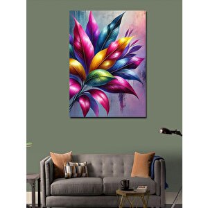 Kanvas Tablo Renkli Çiçek Demeti 70x100 cm
