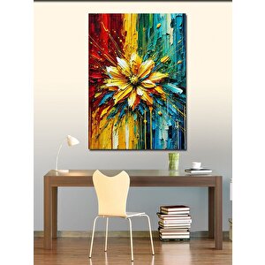 Kanvas Tablo Patlayan Çiçek Enerjisi 100x140 cm
