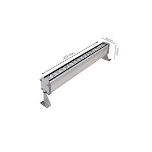 18w Led Wallwasher - Duvar Aydınlatma 3200k Sarı Işık