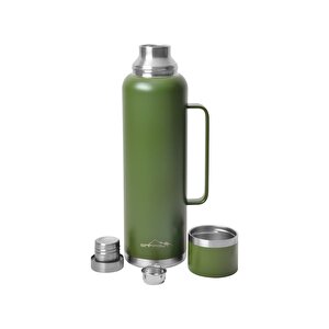 Campout Çift Katmanlı Termos 1500 Ml Yeşil