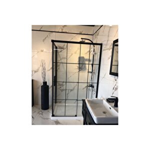 45 X 55 Alüminyum Siyah Banyo Wc Havalandırma Panjur Menfez