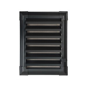 50 X 60 Alüminyum Antrasit Gri Banyo Wc Havalandırma Panjur Menfez Gri