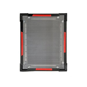 55 X 55 Alüminyum Siyah Banyo Wc Havalandırma Panjur Menfez Siyah