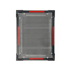 40 X 40 Alüminyum Antrasit Gri Banyo Wc Havalandırma Panjur Menfez Gri