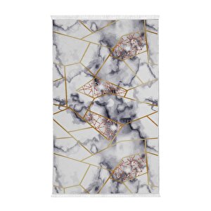 Halı Gold Kristal Yıkanabilir Saçaklı Kare Kesme Ince Yolluk Kilim Salon Halısı Modelleri 120x550 cm