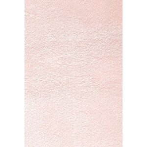 Pembe Post Dokuma Halı Saçaklı Peluş Yumuşacık Antibakteriyel Çocuk Mutfak Salon Halısı 150x400 cm