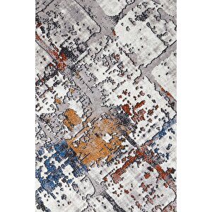Halı Multi Cool Ky7005 Saçaklı Yuvarlak Kesme Ince Yolluk Kilim Salon Halısı Modelleri 160x160 cm