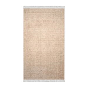 Stylish Vizon Saçaklı Halı Kaymaz Yıkanabilir Antibakteriyel Antistatik 100x150 cm