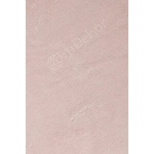 Pembe Yuvarlak Post Dokuma Halı Peluş Yumuşacık Antibakteriyel Çocuk Mutfak Salon Halısı 170x170 cm