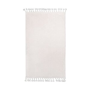 Peluş Halı Açık Vizon Cool Saçaklı Post Kesme Yolluk Kilim Salon Halısı Modelleri 150x300 cm