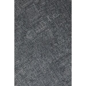 Halı Antrasit Cool K1290 Saçaklı Yuvarlak Kesme Ince Yolluk Kilim Salon Halısı Modelleri 140x140 cm