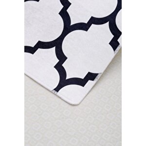 Halı Beyaz Maça Yıkanabilir Saçaksız Kesme Ince Yolluk Kilim Salon Halısı Modelleri