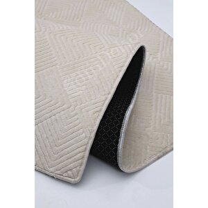 Halı Cool Krem Pramit Kaymaz Yıkanabilir Kaymaz Yolluk Kilim Salon Halısı Modelleri